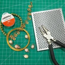 1pc Coil Winding Pliers, 6-In-1 Bent Nose Pliers, Manual Tool For Jewelry Making, Durable Round Nose Pliers, 6-Step Pliers - Multicolor - View 2