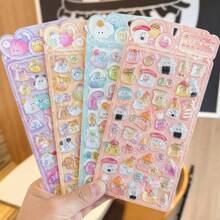 Cute Japanese Animal Stickers, DIY For Phone Cases, Laptops, Water Bottles, Suitable For Diaries, Stationery, School Supplies, Etc. - Multicolor - View 1