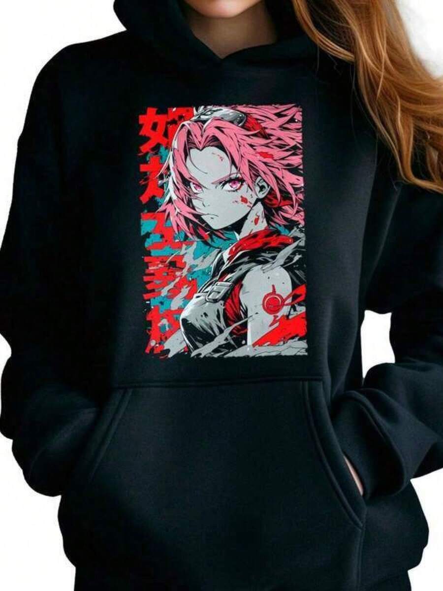 Men Outdoor Hoodies & Sweatshirts - Black - View 1