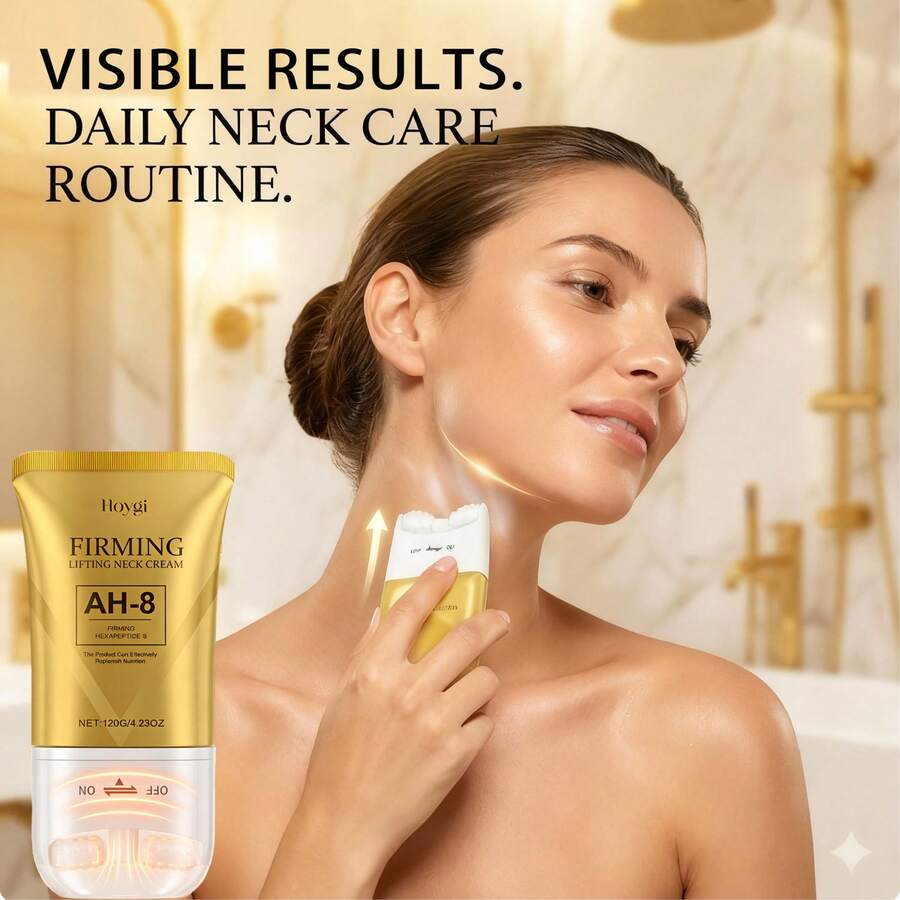 Hoygi Free AH-8 Firming Neck Cream, Neck Lifting & Massage Care Moisturizing Neck Cream