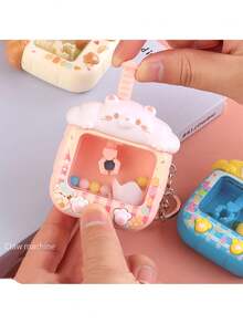Funny Claw Machine Keychain, Mini Home Doll Catcher Doll, Small Plush Grabber Pendant Accessory - Multicolor - View 8