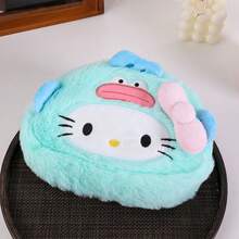 1个三丽鸥小丑鱼化妆包，轻便笔袋，大容量旅行文具收纳包，可变形小猫造型，适合作为生日、圣诞节、新年礼物或化妆包/洗漱包/旅行必备/邮轮必备/度假必备/男女旅行收纳盒/节日必备/女士礼物 - 彩色 - 查看 5