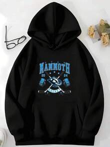 Men Outdoor Hoodies & Sweatshirts - Black - View 7