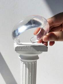 1件白色亮面树脂手镯，时尚多彩女士饰品 - 彩色 - 查看 16