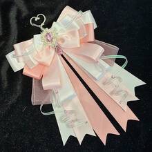1pc Unique Design Pendant Decoration Bow Knot, 4 Styles 23 Colors, Multi-Layer Mesh Ribbon Handmade DIY Finished Product, Otaku Idol Fan Cheering Stick Decoration, Cartoon Anime Game Comic Con Cosplay Accessory, Lolita Kawaii Otaku Bag Decoration - 彩色 - 查看 34
