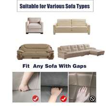 Modern Style Polyester Fiber Solid Color Bubble Gauze Simple Style Elastic All-Inclusive Lace Design Sofa Cover, All Seasons Scratch Resistant Elastic Living Room Sofa Cover Pet Anti-Dirty Universal Sofa Protector Home Decoration - 黃色 - 查看 10