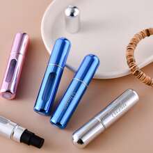 Customized Personalized Perfume Bottle, Exclusive Perfume Bottle, Refillable Travel Perfume Bottle, Refillable Portable Perfume Bottle, Reusable Refillable Perfume Bottle, Small Capacity Customized Perfume Bottle, High-Quality Perfume Bottle, Luxury Metal Perfume Bottle, Minimalist Style Perfume Bottle, Girlfriend Gift, Birthday, Friend, Female Colleague, Christmas, Thanksgiving, Mother's Day, April Fool's Day, Easter, Valentine's Day, New Year - Multicolor - View 3