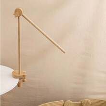 1pc Natural Color Cloud 30-Inch Mobile Arm For Baby Crib, Nursery Decor For Baby Girls