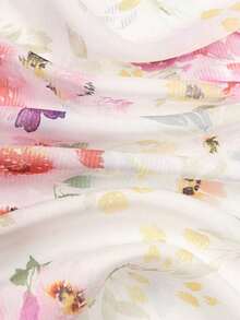 1 Pc Simple Print 70 Square Scarf, Women Bandana Style Waist Tie Accessory Or Wrap, Fashionable Scarf Women, Spring Dress - Nhiều màu 7 - Xem 5