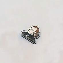 1pc/4pcs Musician Sheet Music Clips Acrylic Mini Clips For Music Lovers, Essential Mini Sheet Music Holders For Classical Musicians. Cute Musical Note Stationery With Mozart And Schubert Designs. Transparent Sheet Music Clips, Piano And Guitar Score