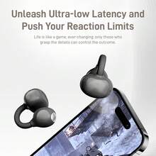 PHILIPS 飞利浦新款蓝牙5.0无线耳机TAQ2320，夹式耳挂设计，佩戴舒适，Hi-Fi音质，AI降噪，运动友好，超长续航 - 黑色 - 查看 7