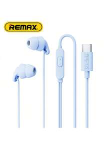 Remax Type-C In-Ear Wired Earphones With Microphone, Noise Isolation, 1.2m Cable, Volume Control, Compatible With IPhone, Android, Pixel, And Other Audio Recording Devices, Gaming Headset - RM-518A - View 9