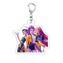 K-POP Korean Wave Witch Hunt Girl Group Acrylic Keychain, Backpack Pendant, Small Gift - Multicolor - View 8