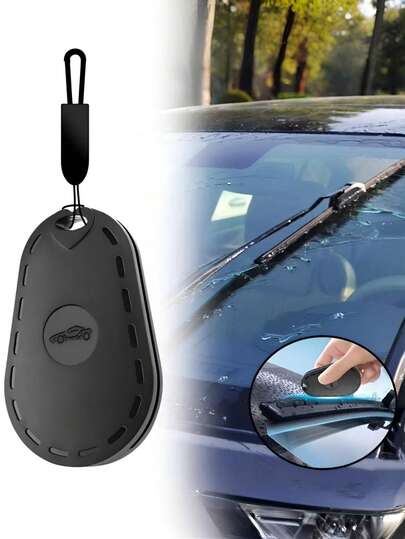 Herramienta de reparación de limpiaparabrisas de coche, papel de lija portátil para reparación de escobillas de limpiaparabrisas apta para todos los modelos de vehículos, reparación de goma de limpiaparabrisas | Milagro de reparación de limpiaparabrisas: repara instantáneamente las escobillas de limpiaparabrisas con rayas, ahorra el costo de reemplazo, repara instantáneamente las rayas y las manchas. Ideal para viajes por carretera, mantenimiento de automóviles DIY