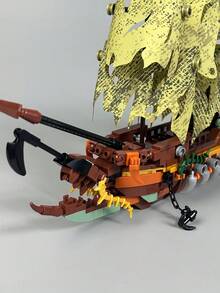 Pirates The Black Pearl And Flying Dutchman Ship Building Block Model Assemble Bricks Toys, MOC Building Blocks For Adult - Multicolor - View 6