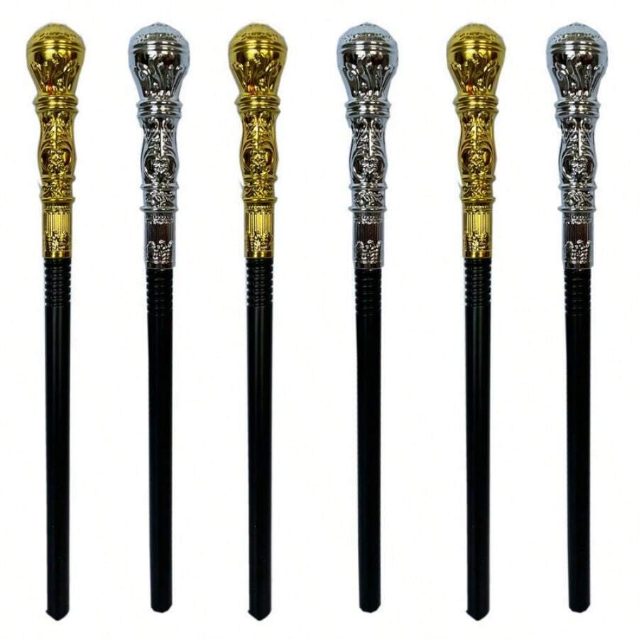 Rounded Scepter Cosplay Prop, Wizard, Witch, King's Wand - Multicolor - View 1