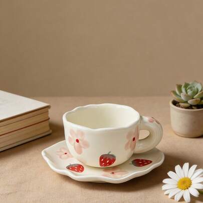 Ceramic Cup Coffee Cup Water Cup Mug Tea Cup Cup Meeting Room Office Personal Dedicated Japanese Style Ceramic