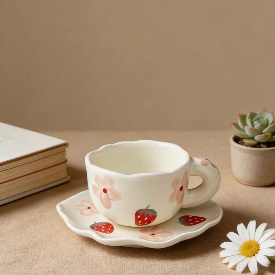 Ceramic Cup Coffee Cup Water Cup Mug Tea Cup Cup Meeting Room Office Personal Dedicated Japanese Style Ceramic - Multicolor - View 1