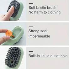 1pc Multi-Functional Brush - Ideal For Cleaning Shoes Without Damaging Them - Multicolor - View 6