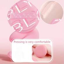 Liquid Foundation Brush And Makeup Sponge Combo, Dense Thick Bristles For More Even Makeup Application,Giveaways,Professional Makeup Brushes,Complete Makeup Set - Multicolor - View 8