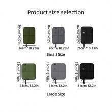 1pc 26cm X 36cm Outdoor Foldable Seat Cushion, Waterproof And Moisture-Proof, Reversible, Portable And Convenient, Suitable For Outings, Camping, Music Festivals, Outdoor Benches, Essential For Outdoor Activities And Spring Picnics - Multicolor - View 3