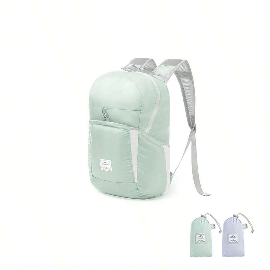 Naturehike 1个18升/22升可折叠背包，适合女性旅行、徒步、露营，便携