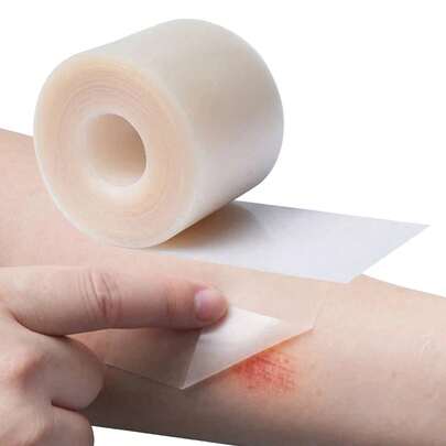 Silicone Scar Cover Patches, Self-Adhesive Silicone Dressing Bandage, Bedsore Dressing, Highly Absorbent And Waterproof