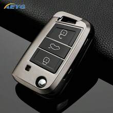 Ốp chìa khóa xe hơi thời trang bằng TPU dạng gập cho VW Golf 7 MK7 Tiguan MK2, Seat Ateca Leon FR 2 Ibiza, Octavia. - B - Xem 11