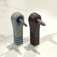 1pc 3D Printed Micro EDC Pocket Ratchet Screwdriver, Practical Manual Tool, Made Of PET Material, Lightweight And Convenient, Also A Satisfying Stress Relief Toy. An Excellent Gift For Tool Enthusiasts Or EDC (Everyday Carry) Lovers In Your Life. - Multicolor - View 5