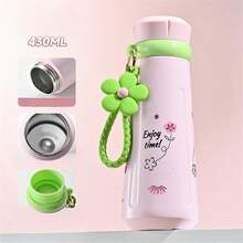 新款高品质多巴胺保温水瓶，316不锈钢材质，带提手，方便携带，学生及情侣礼物水杯 - 彩色 - 查看 9