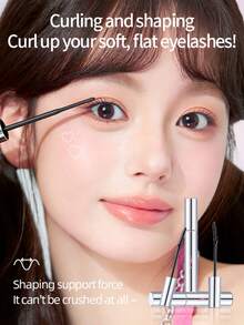 J.M.C.Y 防水纤长卷翘睫毛打底膏，持久不晕染 - 黑色 - 查看 3