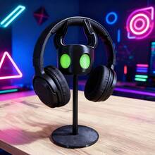 Hollow Knight Ergonomic Headphone Stand, Game Console Stand, Multifunctional 3D Display Stand, Suitable For Gaming And Office - Aluminum Alloy Desktop Organizer, Space-Saving Design, Durable Headset Holder