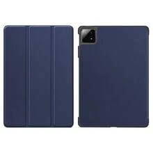 Ốp bảo vệ máy tính bảng gập ba màu trơn, thiết kế vỏ cứng, chống rơi vỡ, hỗ trợ chức năng ngủ/thức thông minh, tương thích với iPad Pro 7 11.2 inch (mẫu 2024), iPad Pro 6, iPad Pro 7, Redmi Pad SE 11 inch và Redmi Pad Pro 12.1 inch. - Màu xanh hải quân - Xem 14