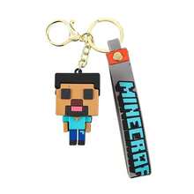 Pixel Design Keychain, 3D Figurine, Woven Keyring, Multiple Color Options. 3D Stereoscopic, Double-Sided Printing, High Fidelity, Exquisite Craftsmanship. Suitable For Backpack Pendant, Key Accessory, Bag Decoration, Car Keychain, Phone Charm. - Multicolor - View 8