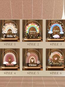 Customizable Tote Bag, Personalized Teacher's Day Gift, Mother's Day Gift, Lightweight Large Capacity Casual Fashionable Suitable, Suitable For Wedding, Birthday, Beach, Holiday, School Bag - Multicolor - View 6