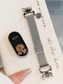 8/9/10 Watch Band, Fashionable Milan Magnetic, Mi Band 8/9/10, Cute Capybara Design, Magnetic Quick Release, High-Quality Creative Unisex