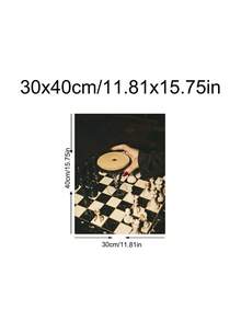 1 pieza Póster de arte de bar de buceo vintage con martini, pintura al óleo retro de billar y cóctel, impresión de bola 8 afortunada, impresión surrealista de martini expreso y ajedrez, decoración de pared elegante y oscura de bar, el regalo ideal para amigos, impresión de arte para dormitorio, decoración de sala de estar, decoración de oficina, decoración de baño, arte de pared, decoración de pared, decoración del hogar, decoración de habitación, arte de pared en lienzo, pósteres, arte de pared con marco, marco opcional - Multicolor - Ver 14