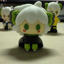 5cm Cute Cartoon Black Cat Resin Figurine Ornament, DIY Gift For Valentine's Day - Multicolor - View 8