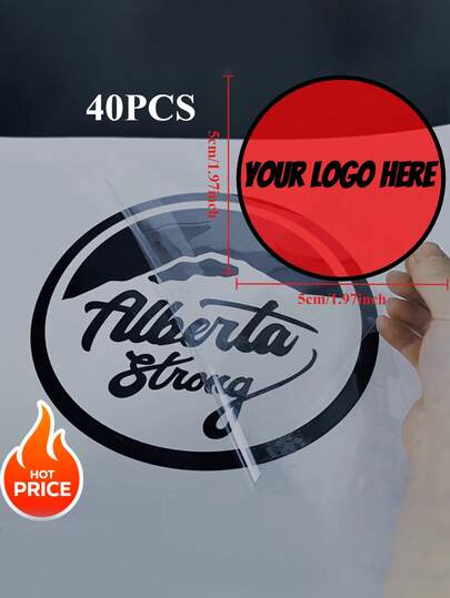 Customized UV Transfer Stickers - Round, Square, Rectangular, Multiple Sizes, Customizable Images And Text, Hollow Design, Mixed Colors, Personalized - Suitable For Water Bottles, Coffee Cups, Gift Boxes - Perfect Gift Stickers, Customized Images, Logos, Personalized Logos, 3D Transparent Stickers