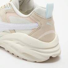 Puma 透气轻便休闲运动鞋，男女通用复古厚底运动鞋 39529507 - 彪馬白-杏仁糖色 - 查看 10