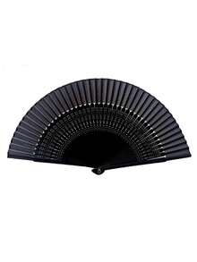 1 chiếc quạt cầm tay gấp gọn bằng tre, quạt cầm tay bằng gỗ đen trang nhã, quạt làm mát nhẹ, thích hợp cho phụ nữ, du lịch ngoài trời mùa hè, kỳ nghỉ biển, tiệc cưới, tiệc cocktail, biểu diễn khiêu vũ, phụ kiện thời trang, trang trí bàn làm việc văn phòng, phòng ngủ, phòng khách nhà cửa. - Nhiều màu - Xem 10