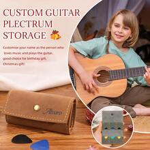 1 Set Guitar Lover Custom Guitar Pick Gift Box - 6pcs Acoustic Guitar Picks