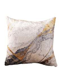 1/2/4pcs Middle Eastern Bohemian Style Gold Velvet Throw Pillow Covers 45*45cm Square, Removable & Washable, Home Holiday Decor, Pillow Covers Only (No Inserts) - Multicolor - View 9