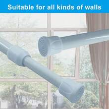 Adjustable Window Security Bar 2 Pack Sliding Glass Door Lock Bar Tension Rod Child Safety Home Protection - 1 - View 5