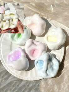 柔软可捏的感官玩具 - 可塑形DIY减压小工具，适合办公室、家庭和通勤使用。 - 彩色 - 查看 2