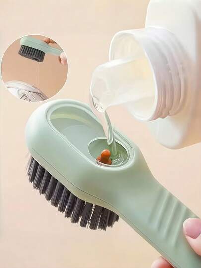 1 Shoe Cleaning Brush With Lightweight Portable Design For Scrubbing Shoes And Underwear
