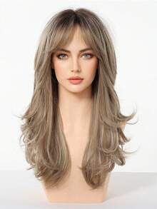 合成编织假发，外观自然，适合派对、活动、婚礼等场合。 - 彩色 - 查看 4