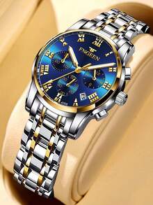 SANDA Luxury Quartz Watch Women Elegant Stainless Steel Watch Luminous Waterproof Date Wristwatch Ladies Dress Watch Ms4006 - White - View 8