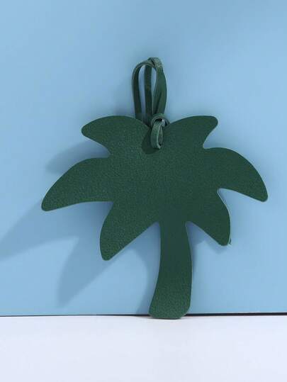 SIMUTINE Cute Cartoon Animal Pendant, Creative Palm Tree Car Key Chain, Handmade Fashionable Bag Charm, PU Material, Suitable For Shopping, Commuting, Work, University, Hang On Bags, Keys