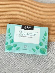 100pcs/Pack Portable Detachable Fragrant Facial Blotting Paper, Makeup Tool - Multicolor - View 9